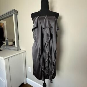 Y2k club ruffle dress has